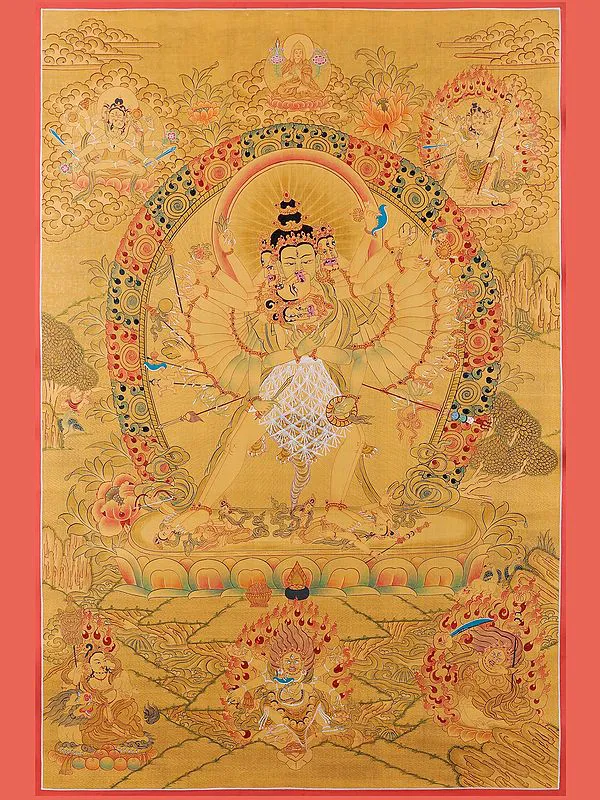 Kalachakra (Brocadeless Thangk