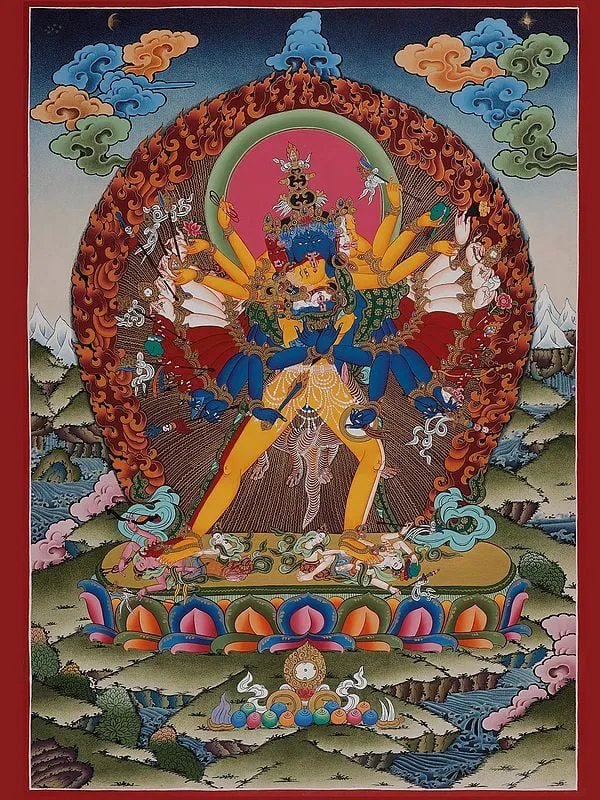 Kalachakra (Brocadeless Thangk