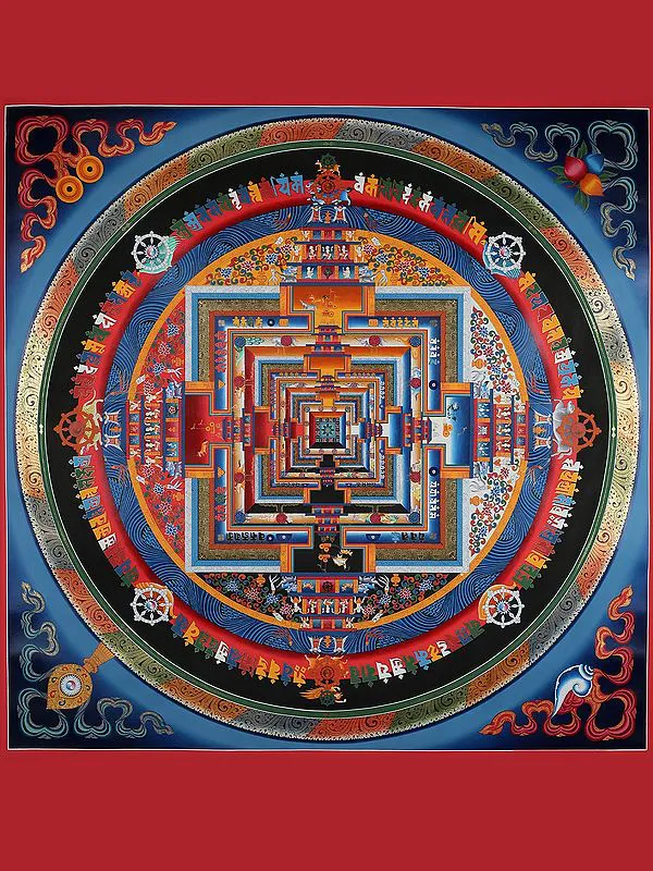 Kalachakra Mandala with Border