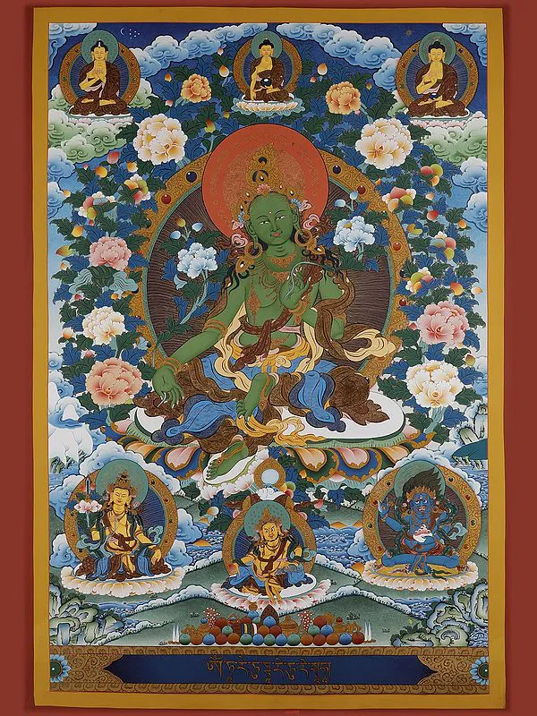 Goddess Green Tara - Tibetan B