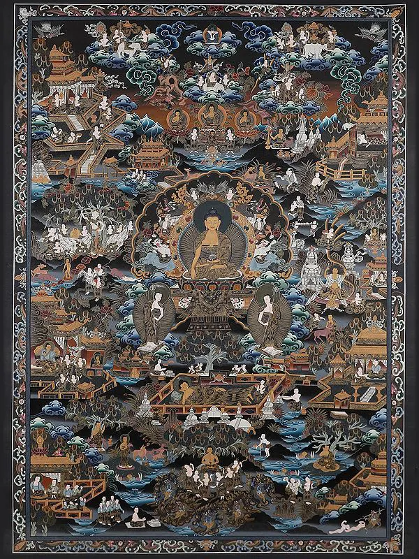 Lord Buddha Life (Brocadeless 