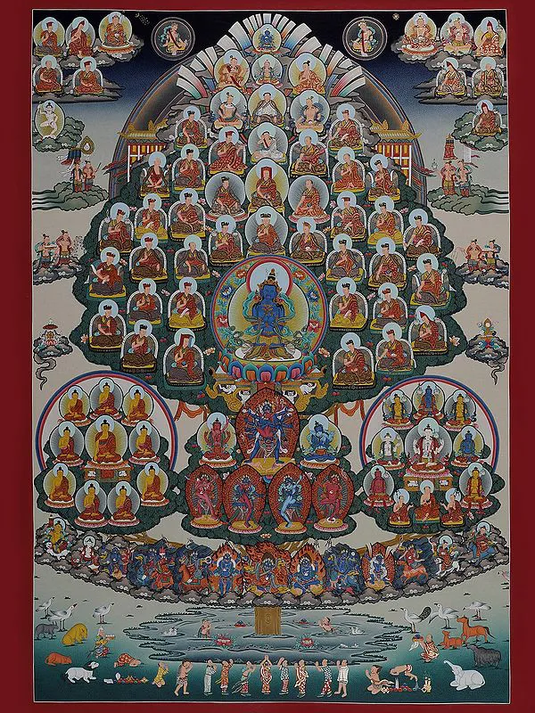 Karma Kagyu Refuge Tree (Broca