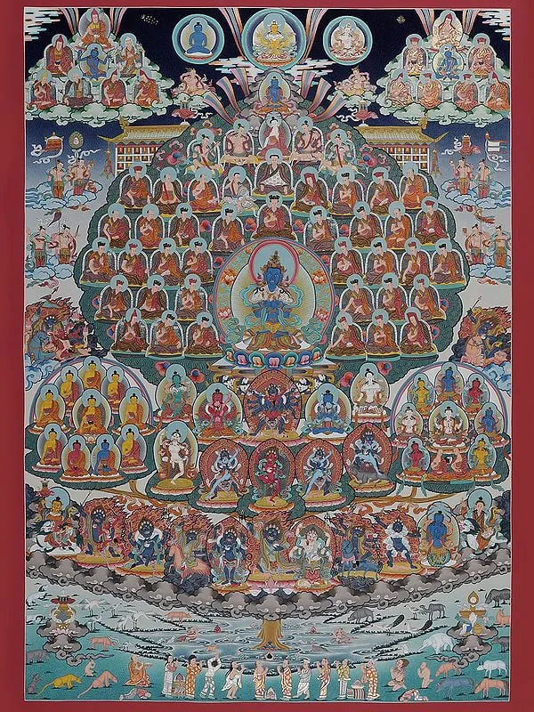 Karma Kagyu Refuge Tree (Broca