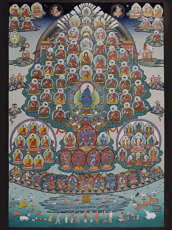 Karma Kagyu Refuge Tree (Broca