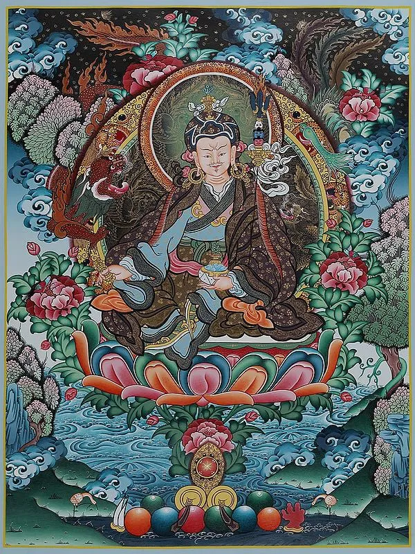 Guru Padmasambhava Thangka (Br