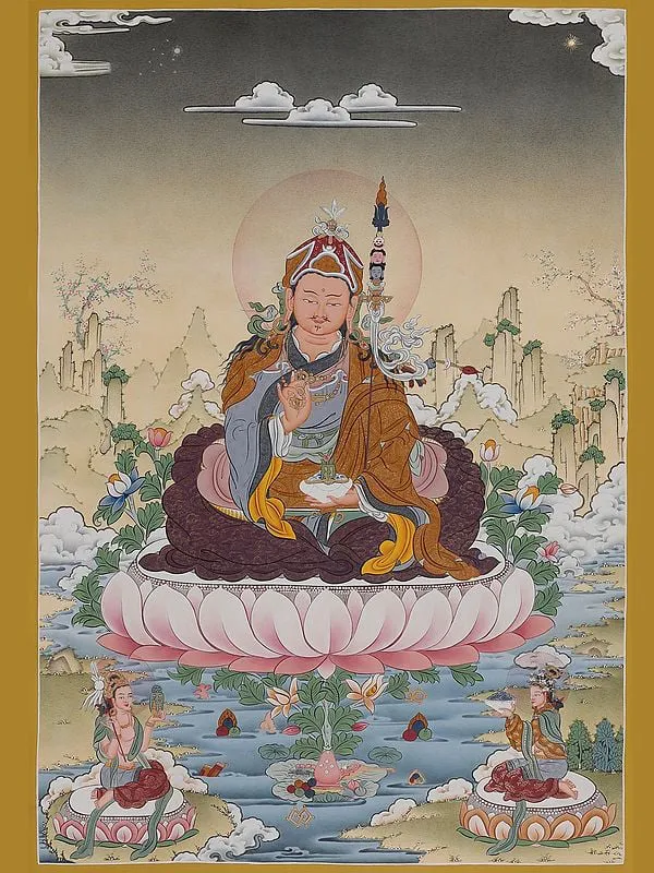 Guru Padmasambhava Thangka Art