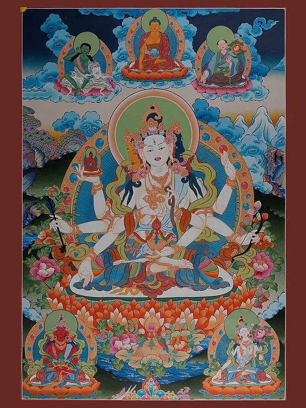 Namgyalma Tibetan Thangka Pain