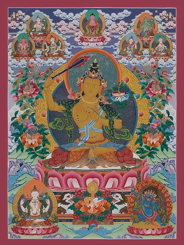 Buddhist Deity of Manjushri St