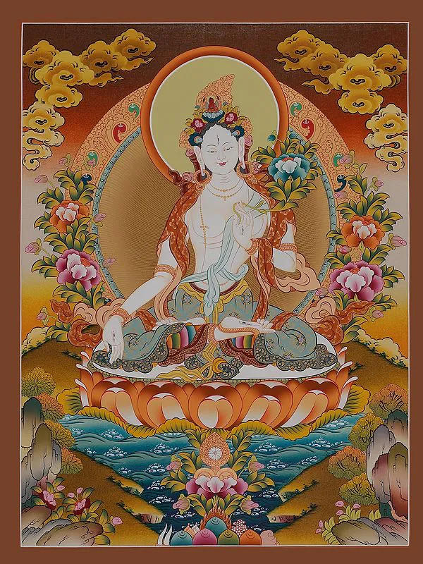 Goddess White Tara - Tibetan B