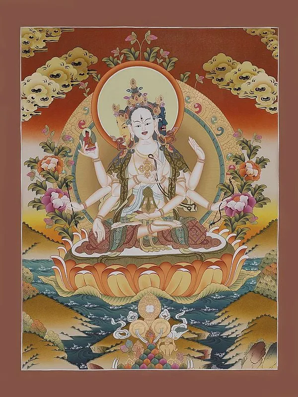 Namgyalma Tibetan Thangka Pain