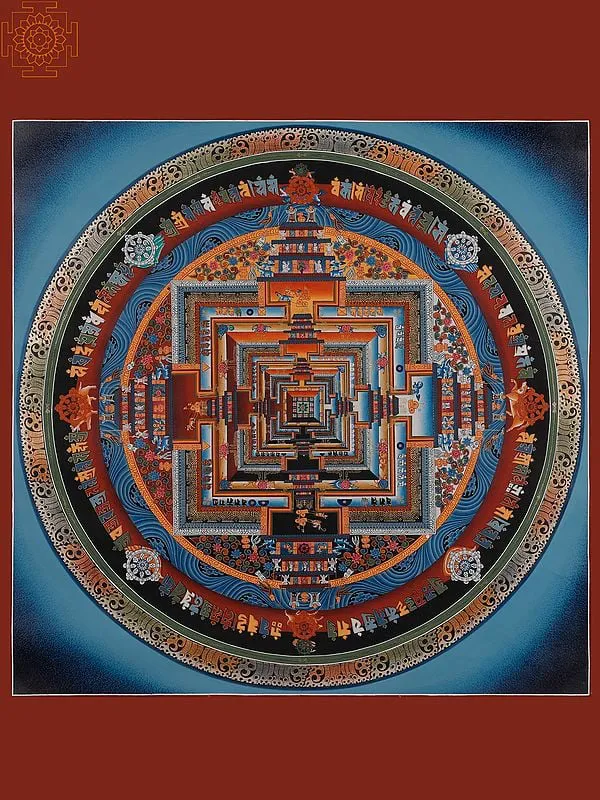 Buddhist Kalachakra Mandala Pa