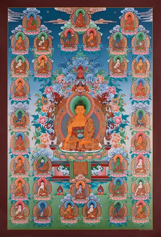 35 Buddhas of Confession (Supe