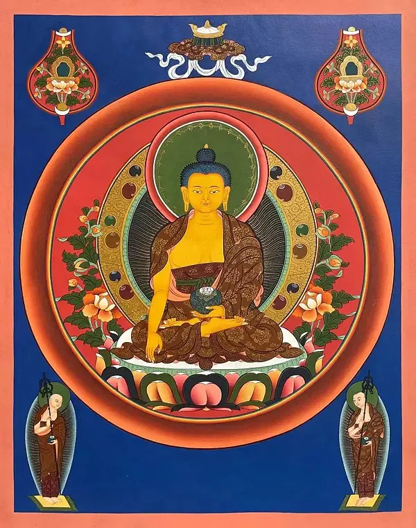 Shakyamuni Buddha Thangka (Bro