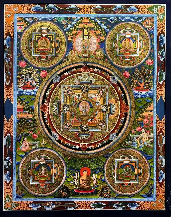 Pancha Mandala blessed by Loke