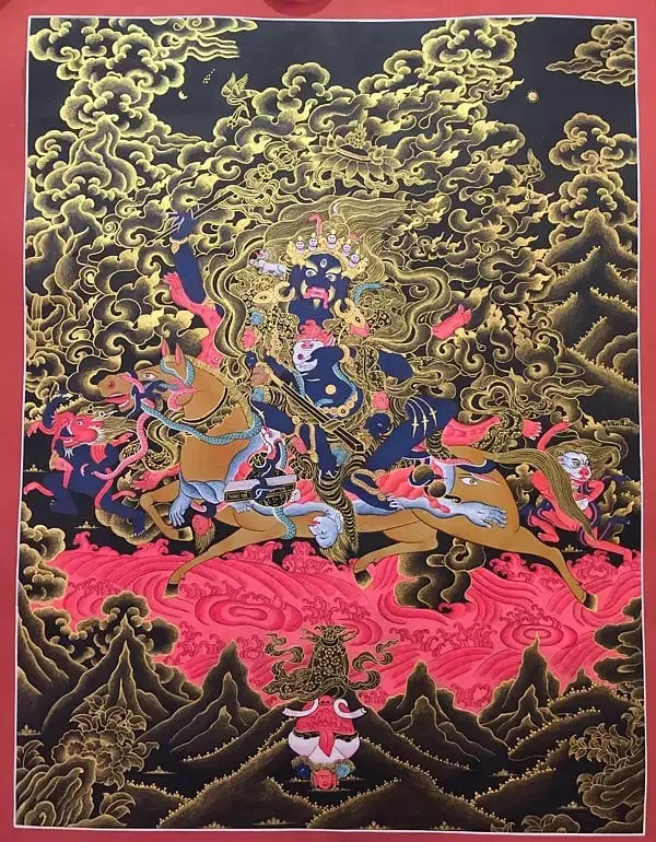 Dharmapala Palden Lhamo (Broca