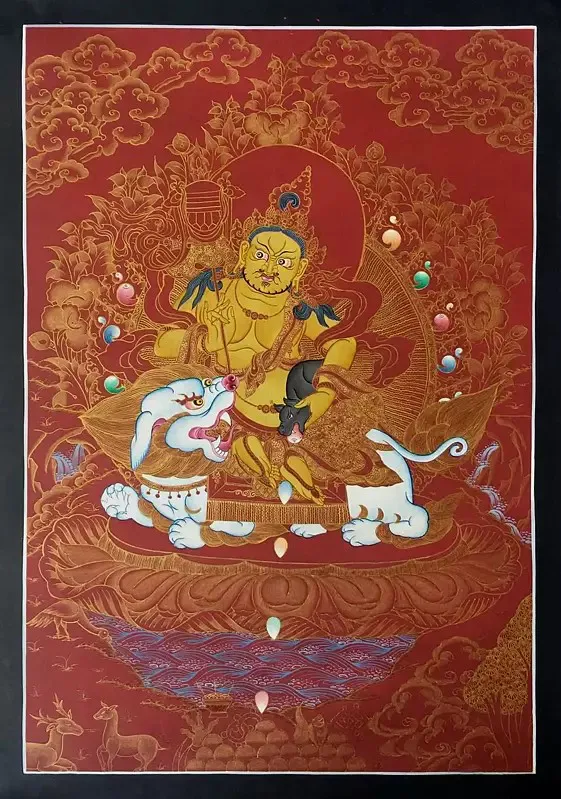 Namtose Buddha Thangka (Brocad