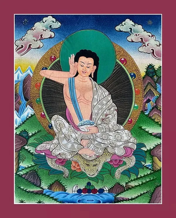 Milarepa Thangka Painting (Bro