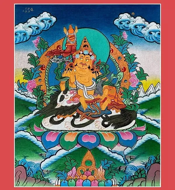 Namtose Buddha Thangka (Brocad
