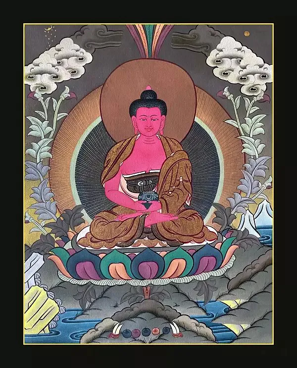 Amitabha Buddha Thangka Painti