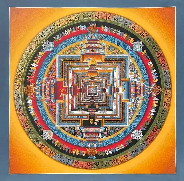 Fine Quality Kalchakra Mandala