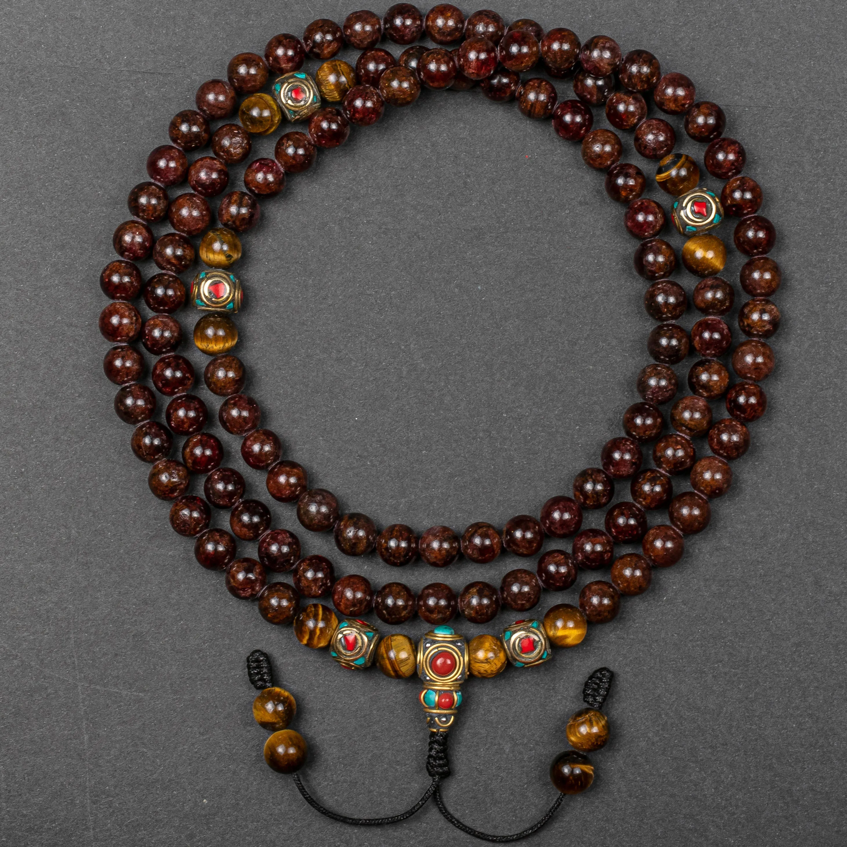 Garnet Manifestation Mala