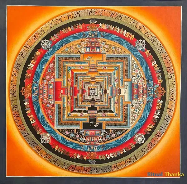 Fine Quality Kalchakra Mandala