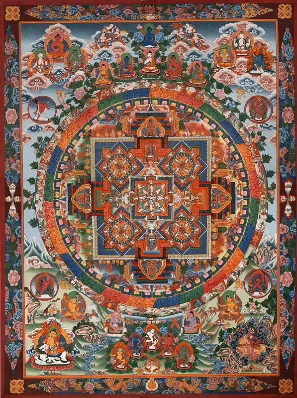 Vintage Big Mandala with Beaut