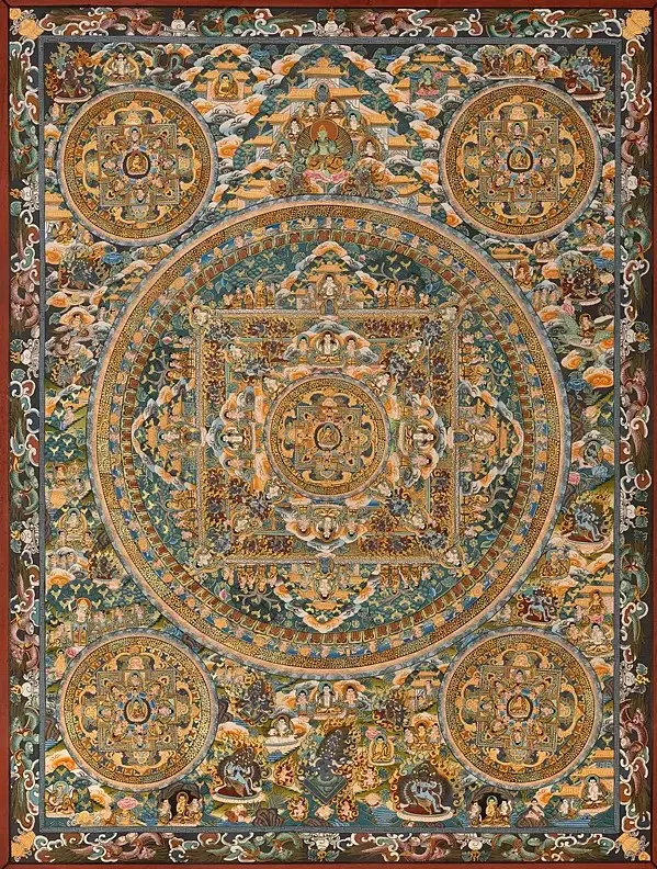 Five Mandalas (Brocadeless Tha