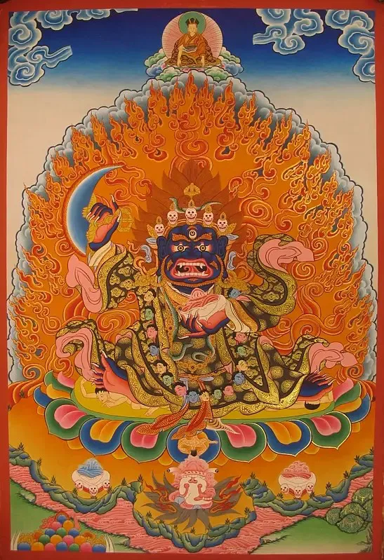 Two armed Bernagchen Mahakala 