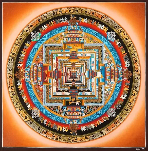 Fine Quality Kalchakra Mandala