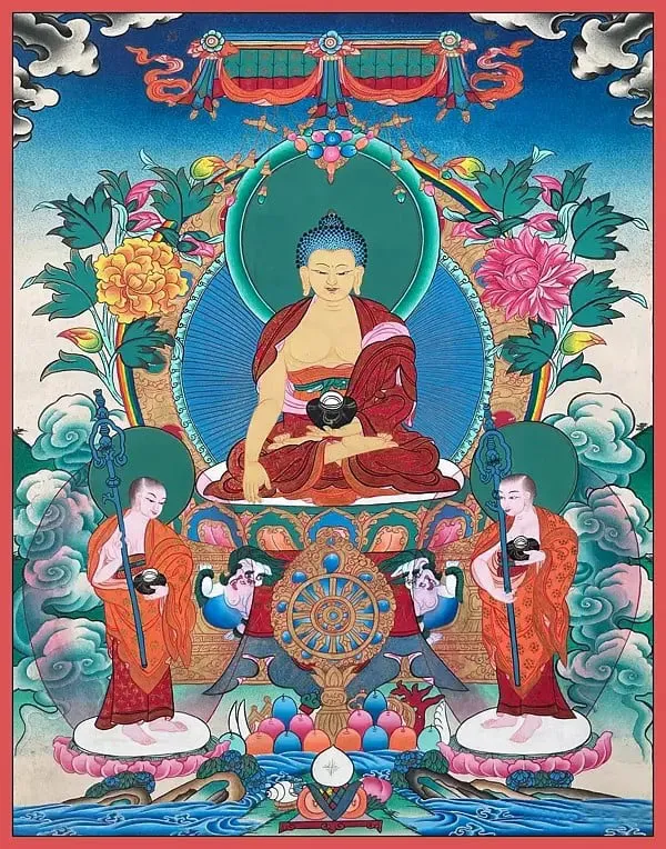 Shakyamuni Buddha Thangka (Bro