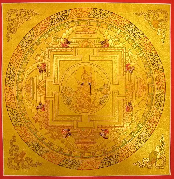 Guru Rinpoche mandala (Brocade
