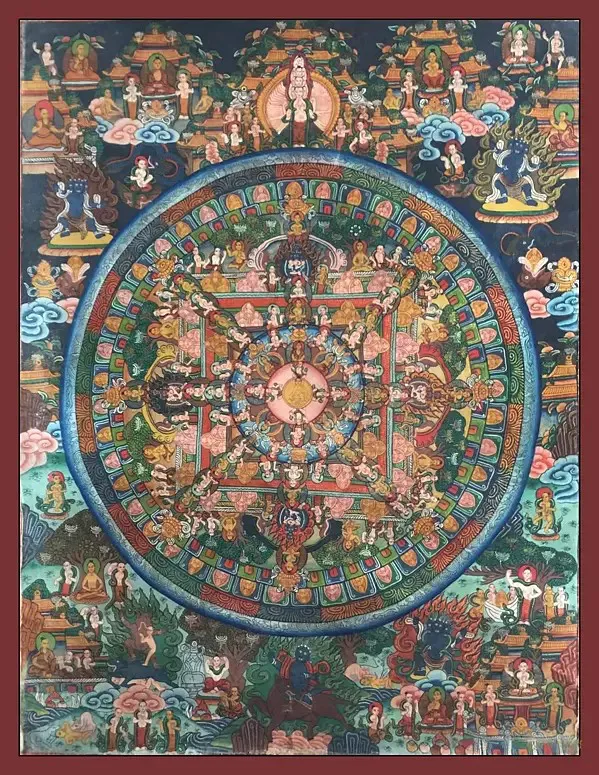 Mandala Thangka (Brocadeless T