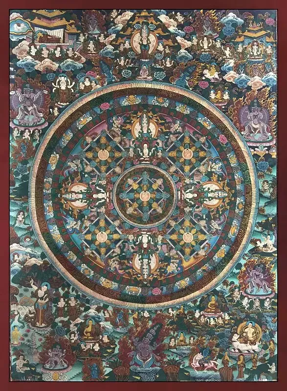Mandala Thangka (Brocadeless T