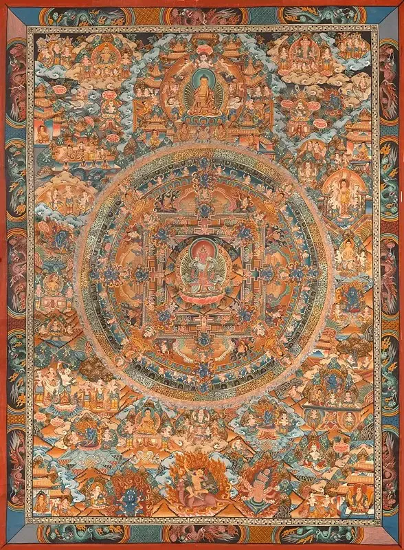 Mandala (Brocadeless Thangka)