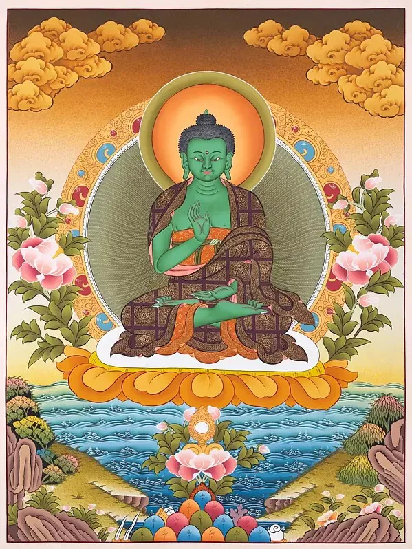 Amogsiddhi (Brocadeless Thangk