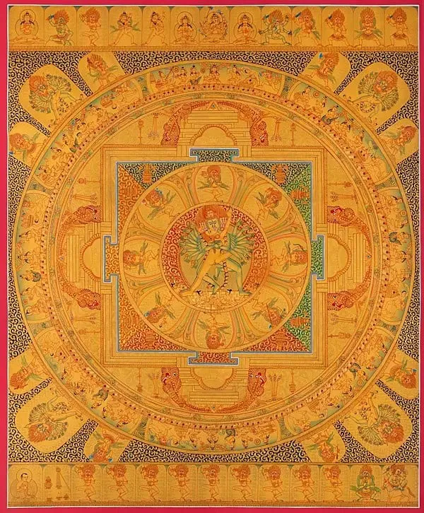 Hey Vajra Mandala (Brocadeless