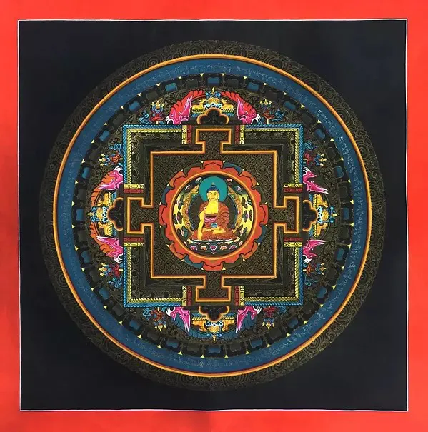 Shakyamuni Mandala Thangka (Br