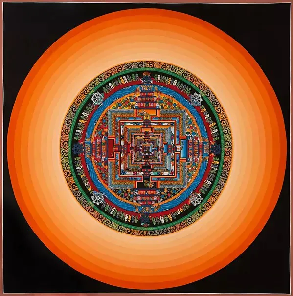 Circle of Life Mandala with Ha