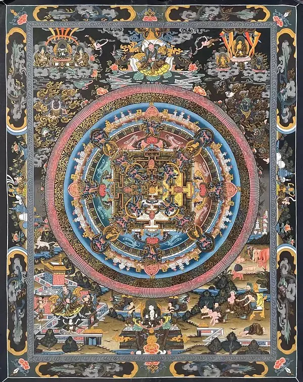 Mandala Thangka (Brocadeless T