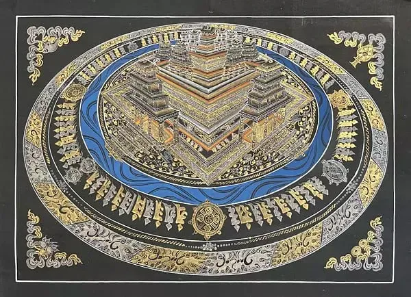 Sunaulo 3d Kalachakra Mandala 
