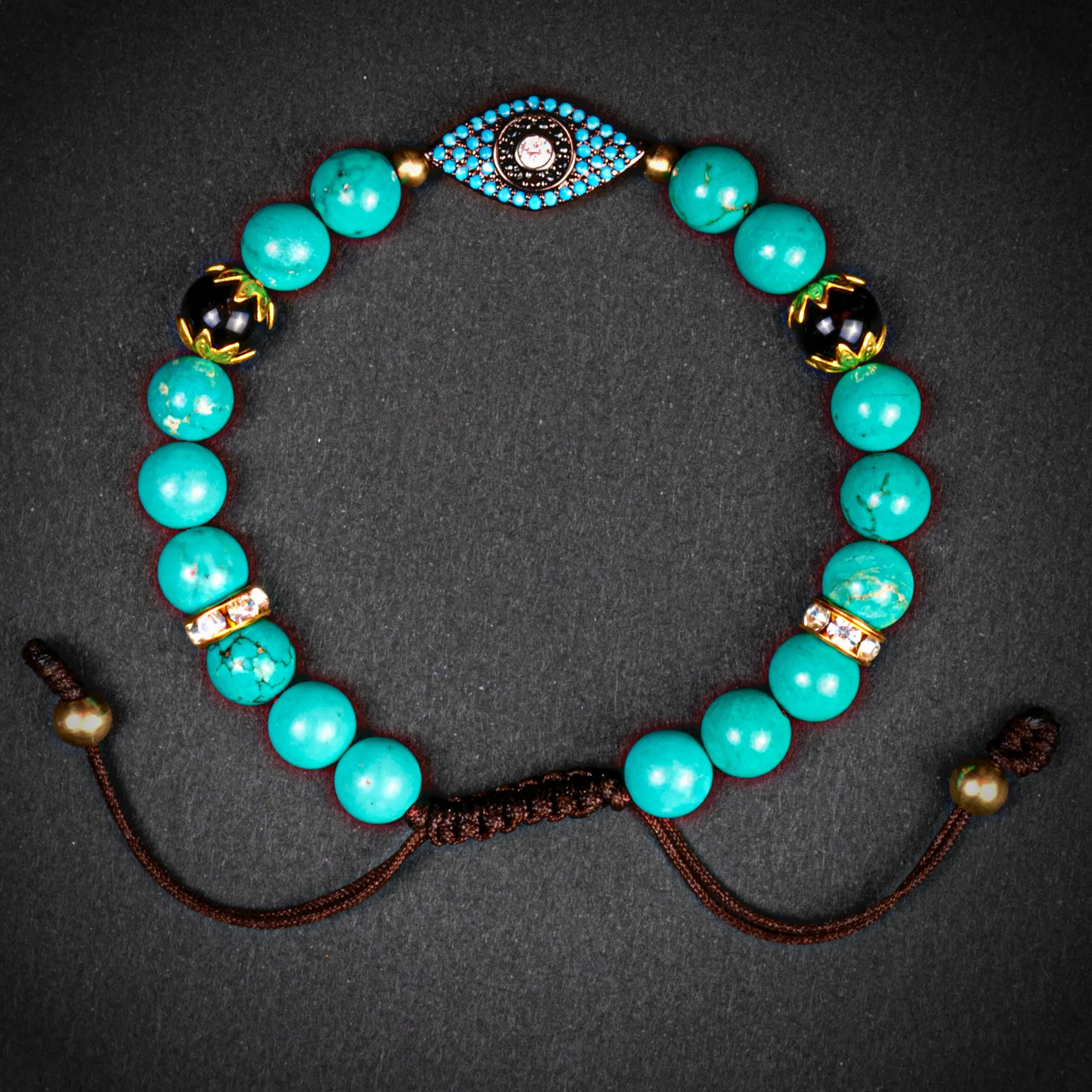 Tibetan Turquoise and OnyxEvil