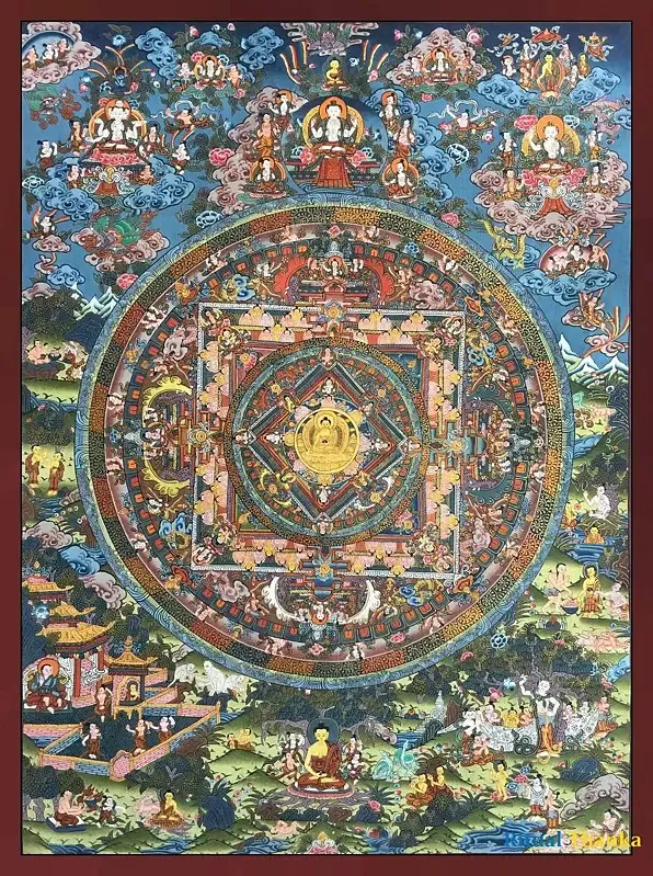 Mandala Thangka (Brocadeless T