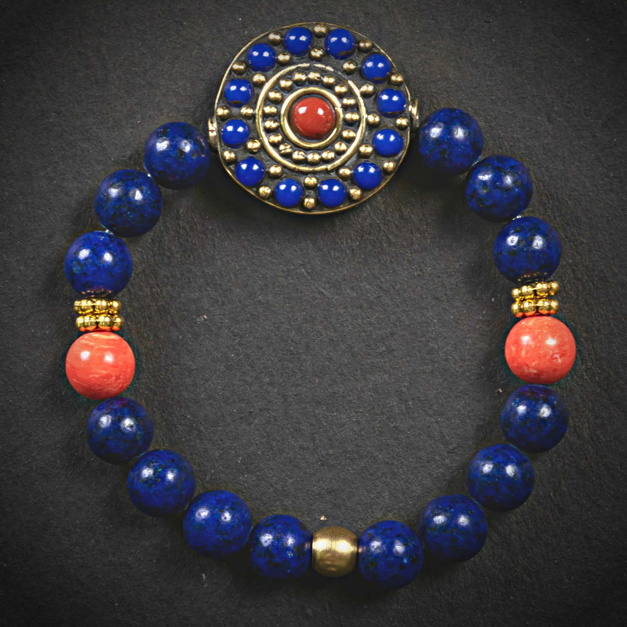 Lapis Lazuli Bloom Bracelet