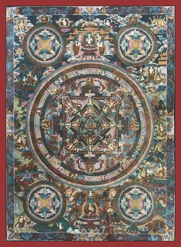 Mandala Thangka (Brocadeless T