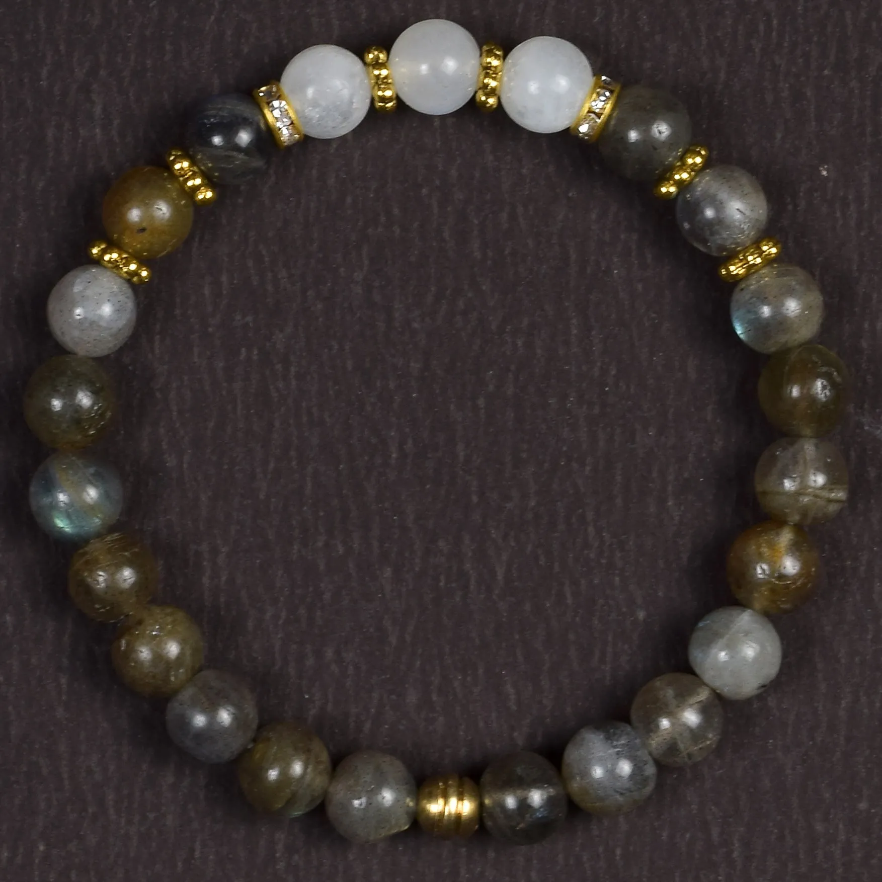 Labradorite & Moonstone Br