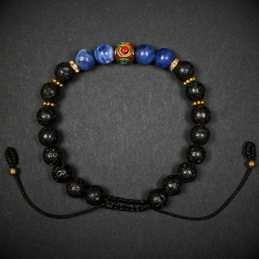 Lava Stone & Sodalite Calm