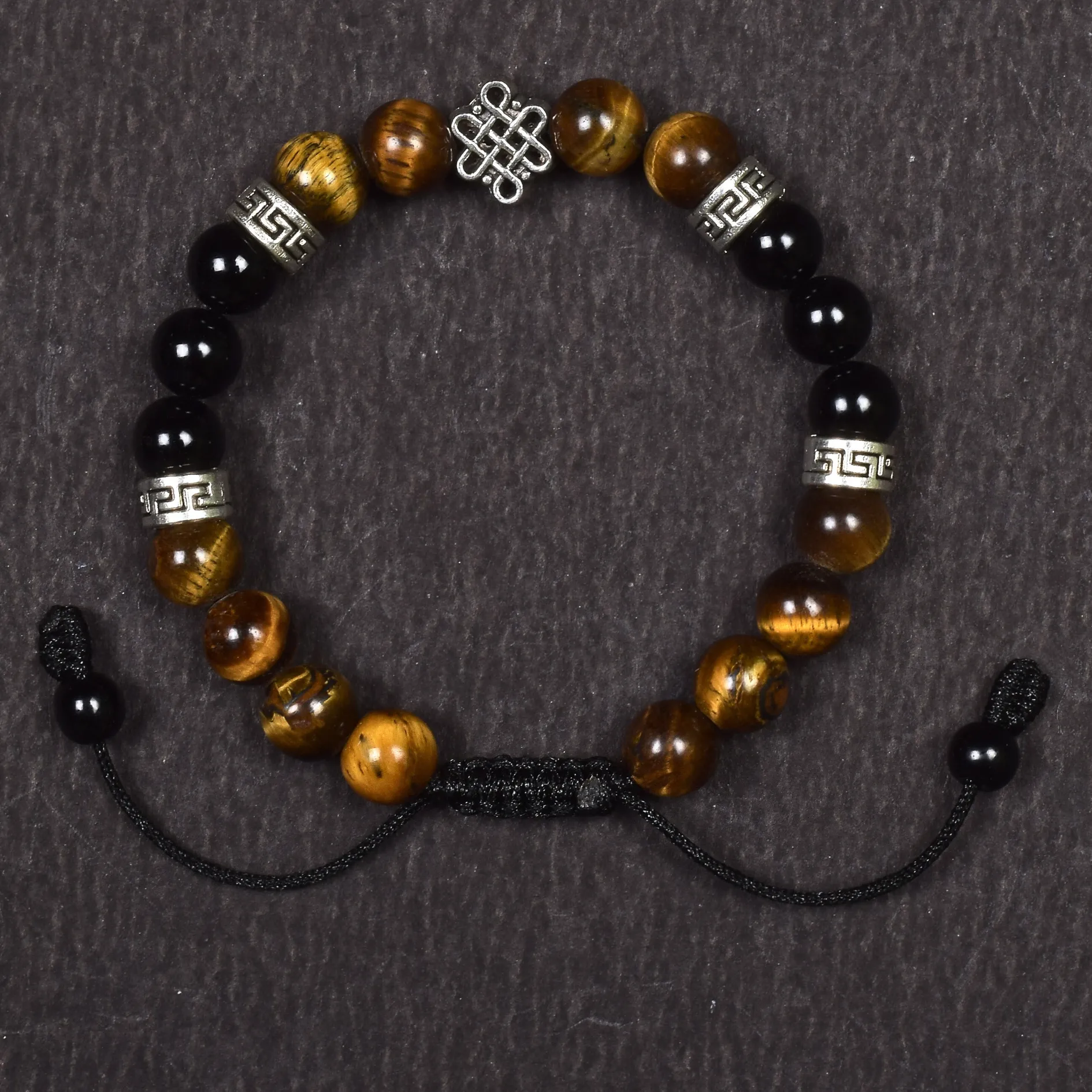 Onyx with Tiger Eye Endless Kn