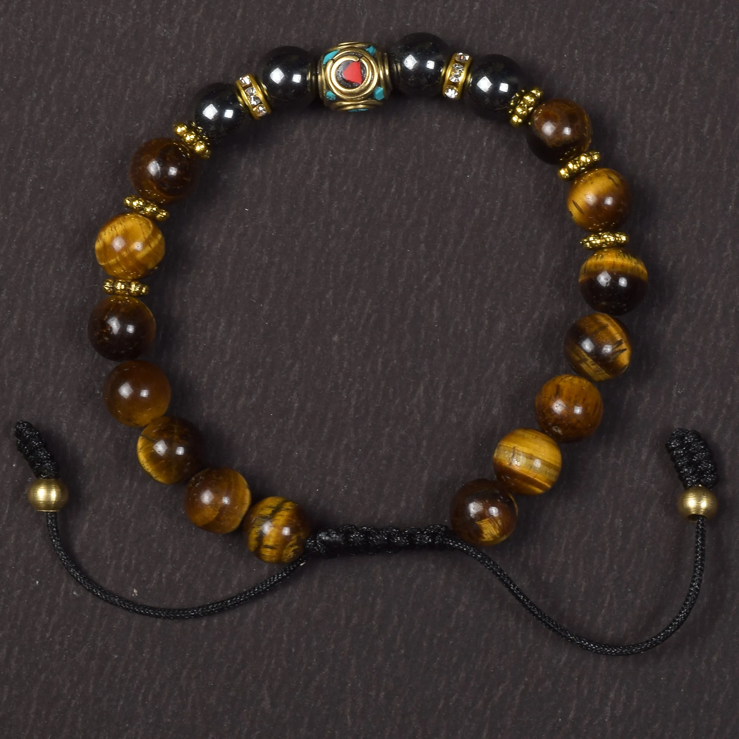 Tiger Eye & Hematite Brace