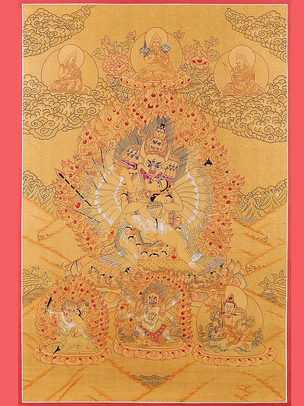 Yamantaka (Brocadeless Thangka
